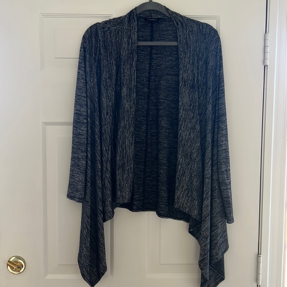 Long sleeve blue banana republic cardigan